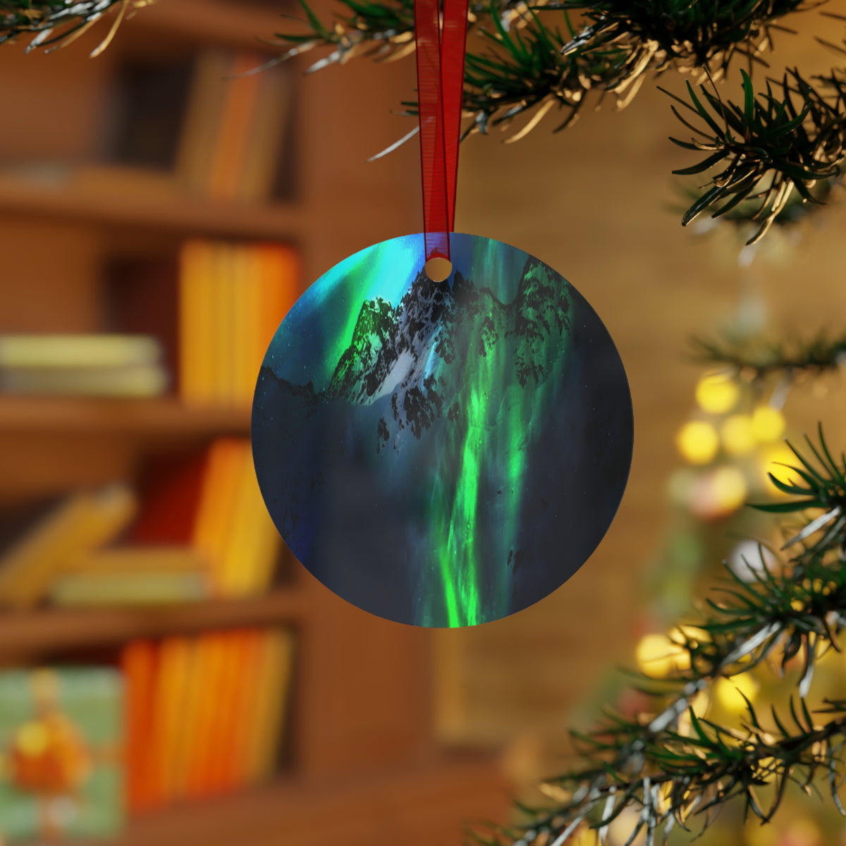 Song of the Mountain Dreams Metal Ornaments