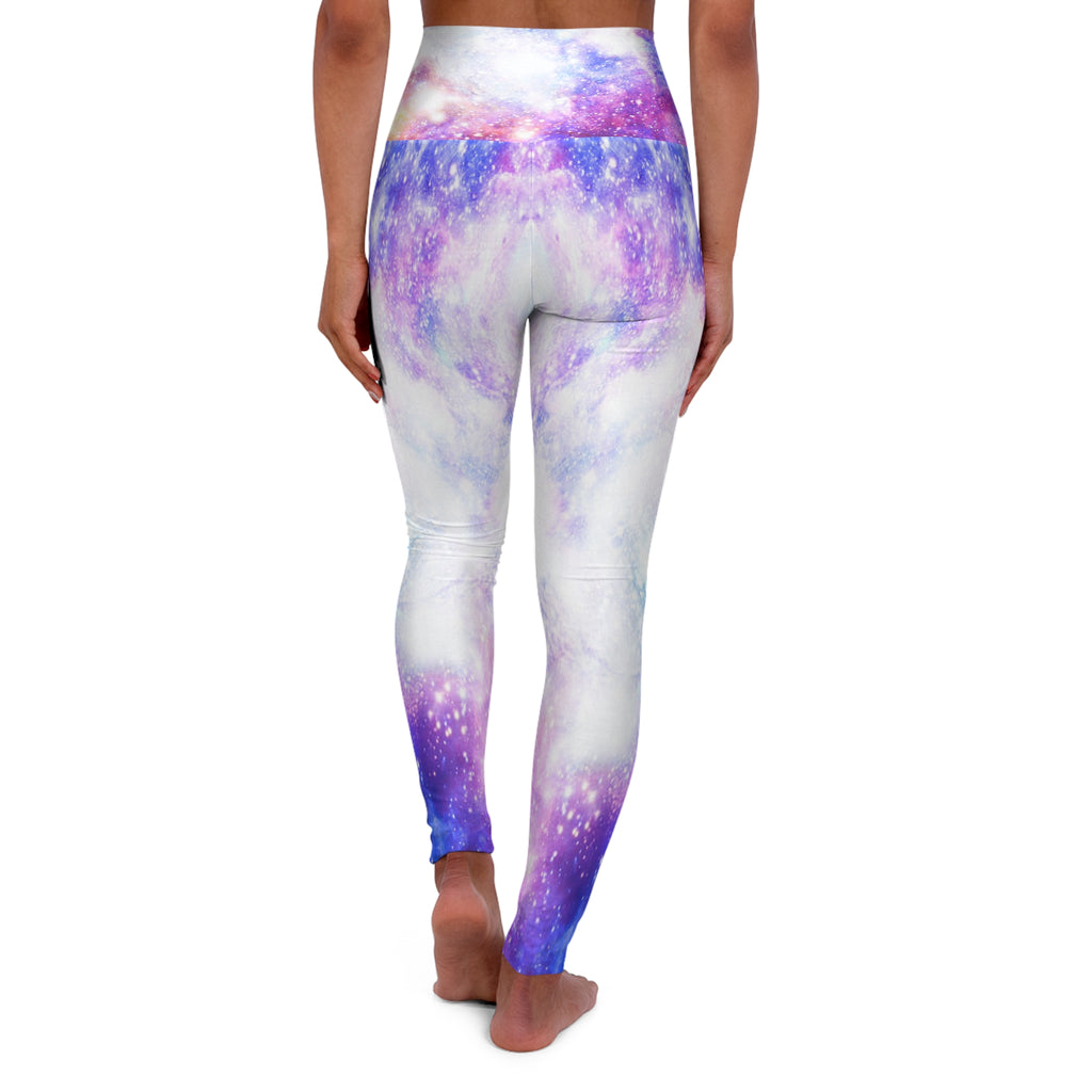 Rainbow Universe Dreams High Waisted Yoga Leggings