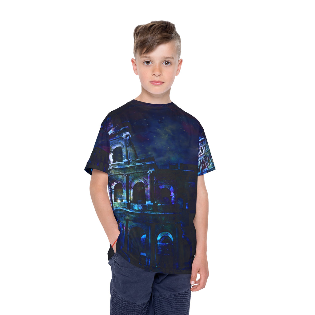 Lover's Creation's Heaven Dreams of Roman Patterns Past Kids Sports Jersey