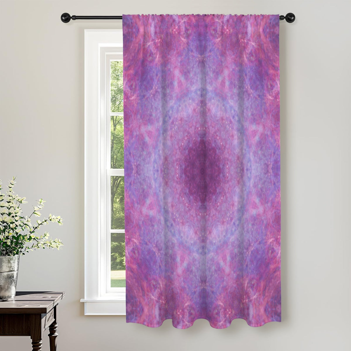 Katerina's Angelus Everlasting Desires Window Curtain 52" x 63" ( 1 Piece ) | Ships from USA