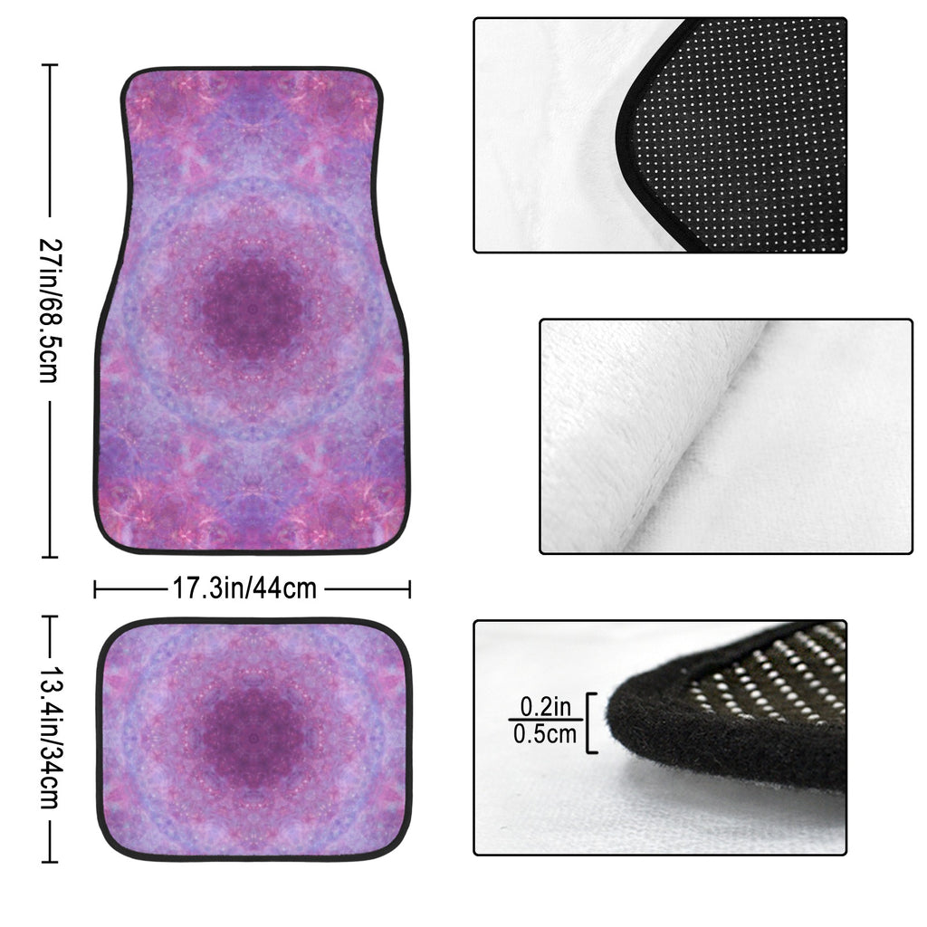 Katerina's Angelus Everlasting Desires 4-Piece Car Floor Mats （Customized Separately）| Ships from USA
