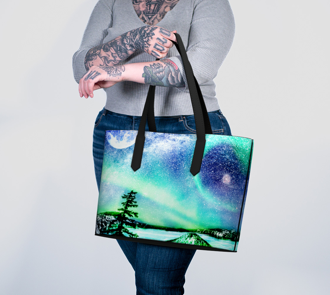 Katerina's Noel Novelette Dreams Vegan Leather Tote Bag