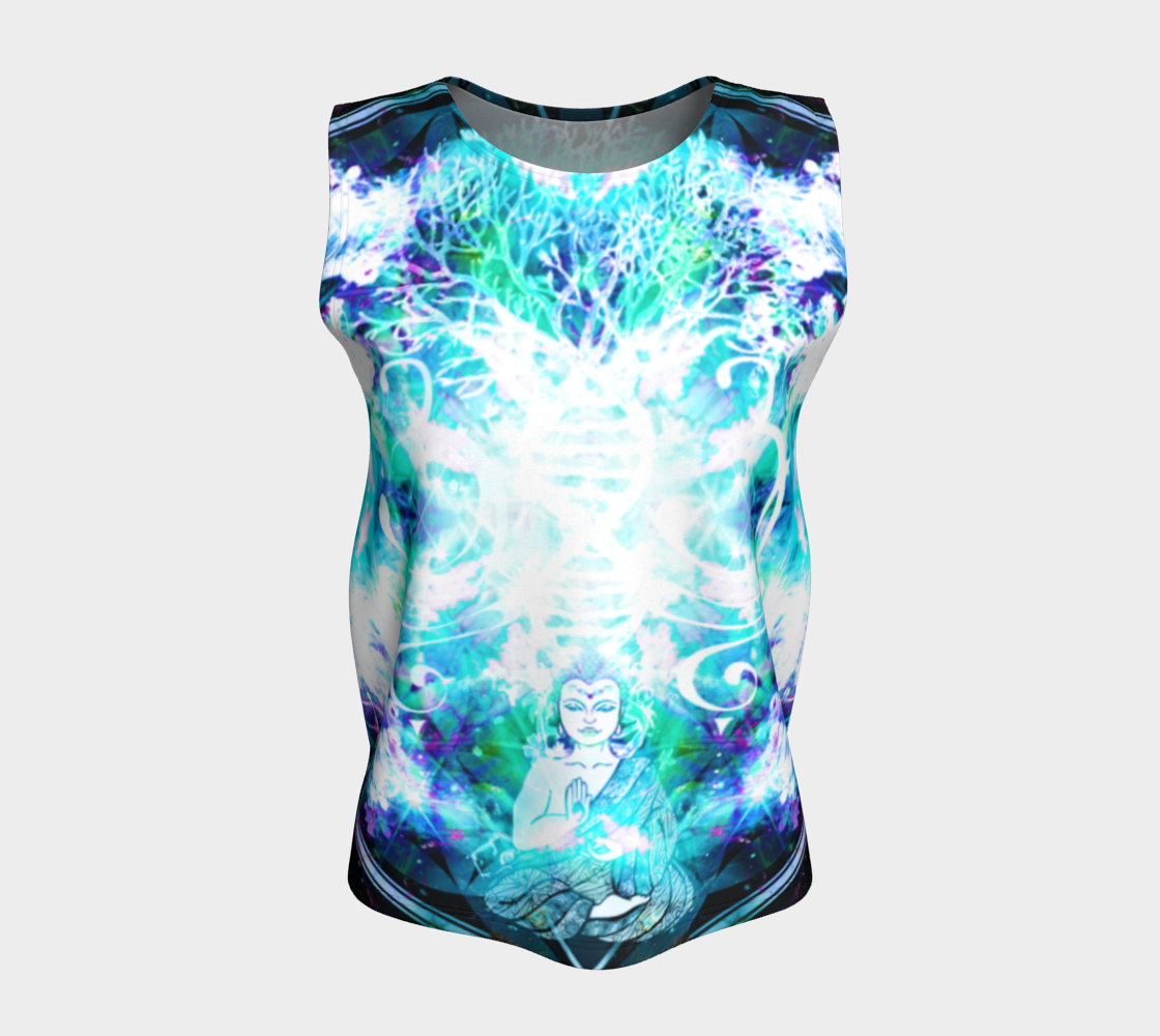 Katerina's Now and Forever Buddha Meditations Loose Tank Top