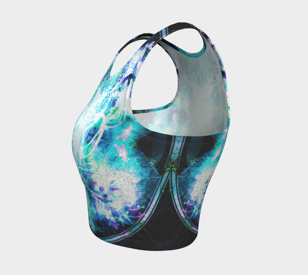 Katerina's Now and Forever Buddha Meditations Athletic Crop Top