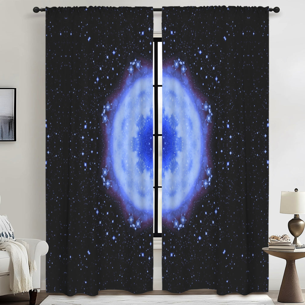 Katerina's Halo Desires Floor-To-Ceiling Curtain 52x84inch | Ships from USA