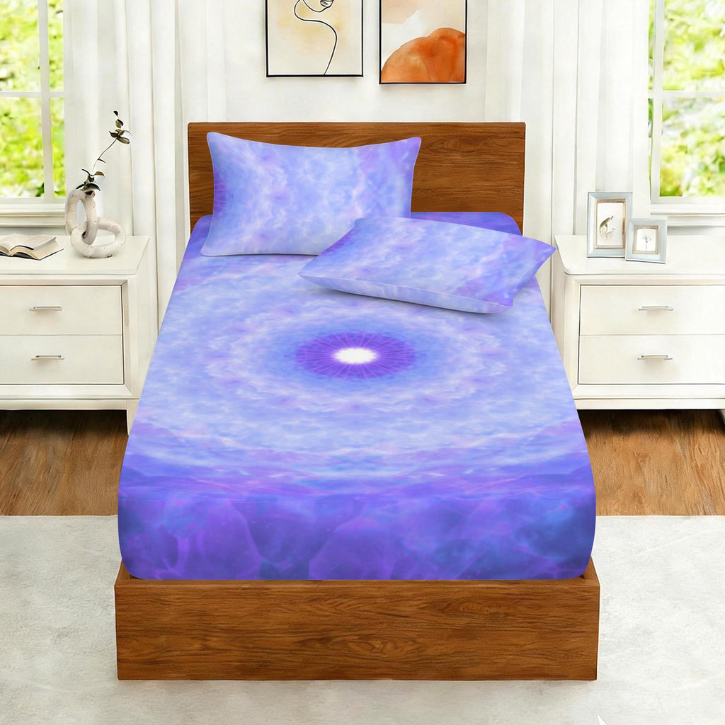 Katerina's Dragon Heart Desires Twin Bedding Set (Fitted Sheet + Pillowcases) | Ships from USA