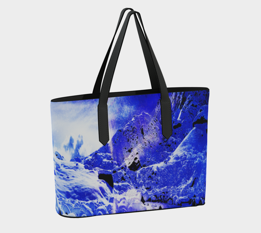 Yule Night Dreams Vegan Leather Tote