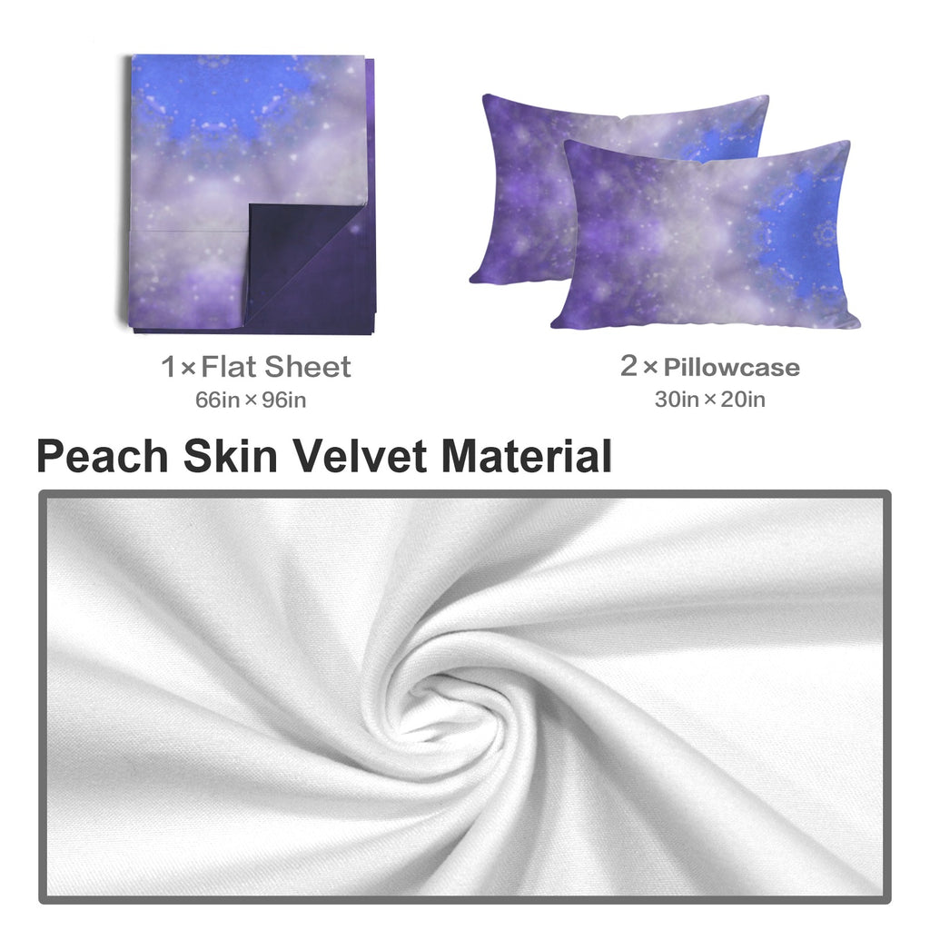 Katerina's We Will Go Home Desires 3-Piece Bedding Set (Bed Sheet + Pillowcases)  | Ships from USA