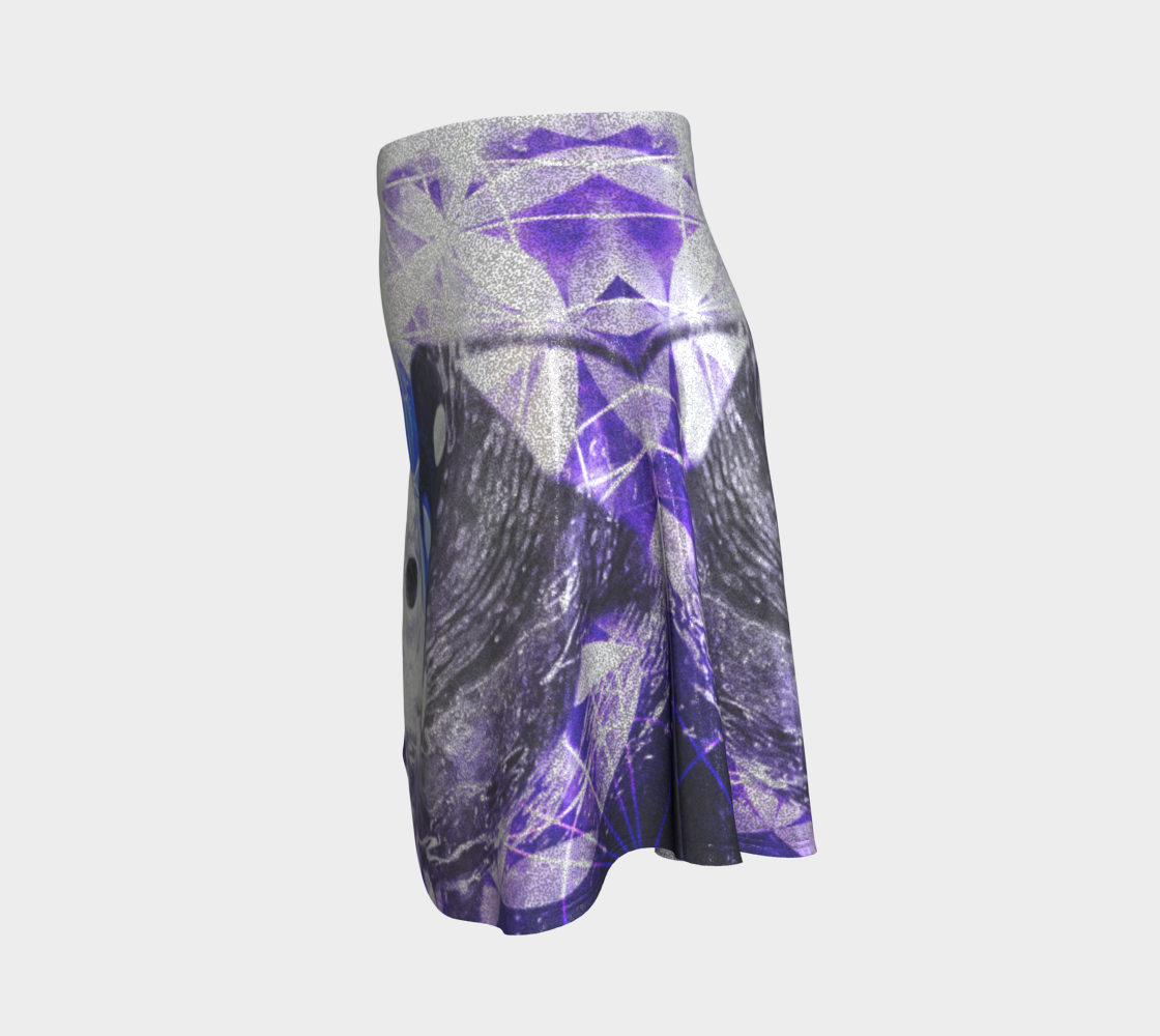 Katerina's We Will Come Home Desires Koi Meditations Flared Skirt