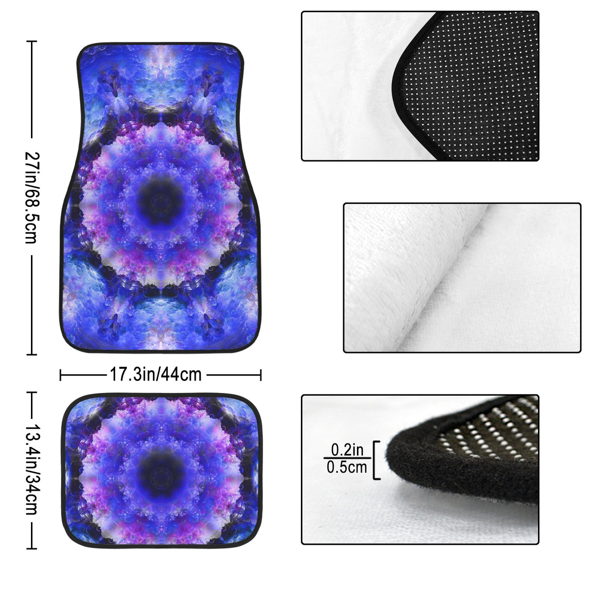 Katerina's I Will Come Again Desires 4-Piece Car Floor Mats （Customized Separately）| Ships from USA
