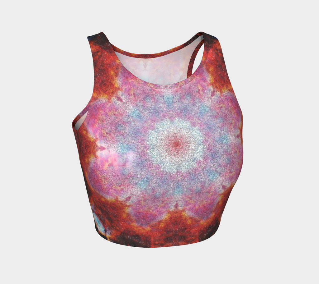 Siren's Rose Desires Athletic Crop Top
