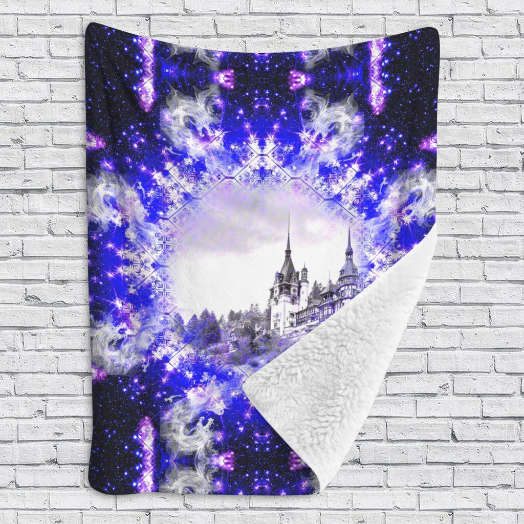 Katerina's Psyche Desires Dragoness Dreams Sherpa Fleece Blanket 60" x 80" | Ships from USA