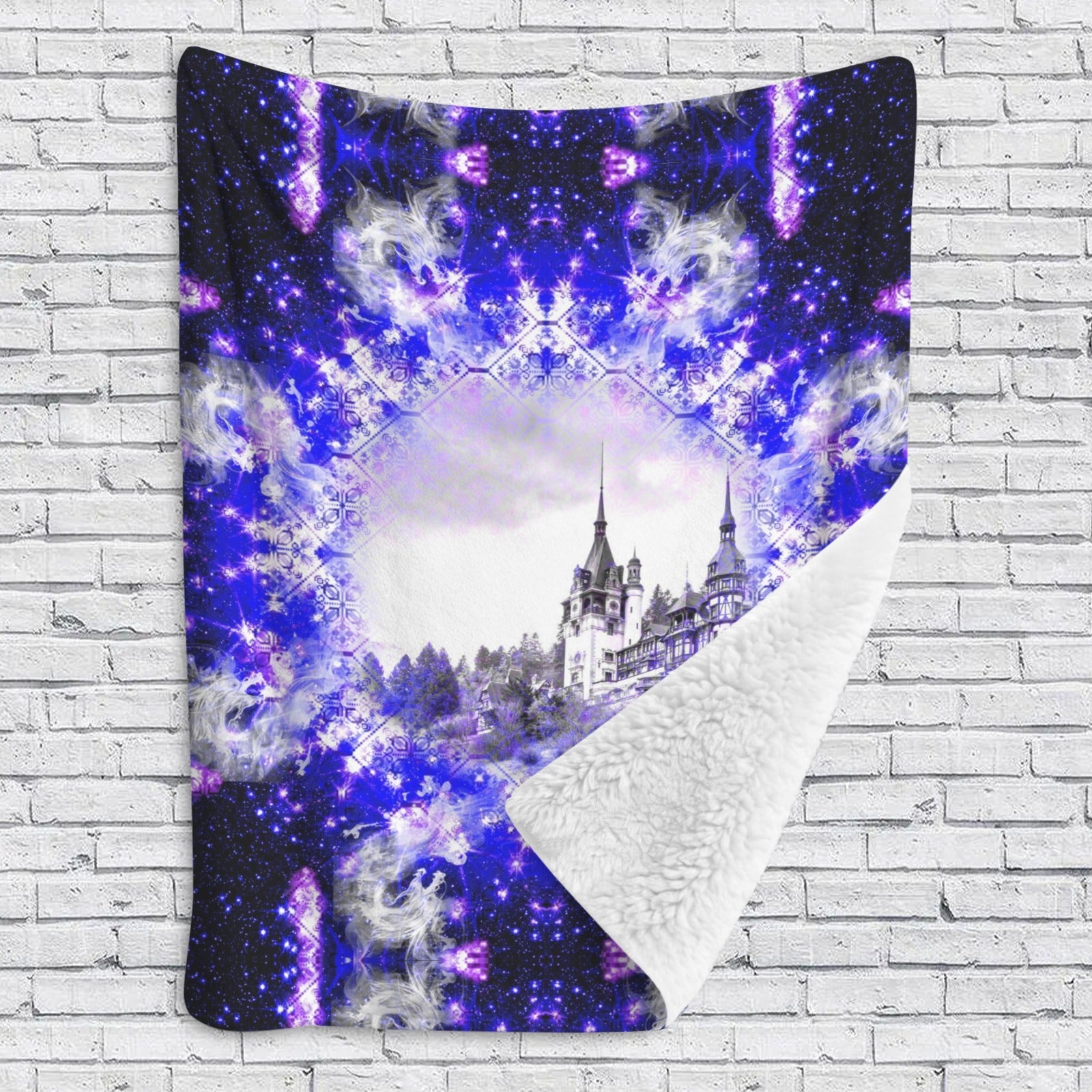 Katerina's Psyche Desires Dragoness Dreams Sherpa Fleece Blanket 60" x 80" | Ships from USA