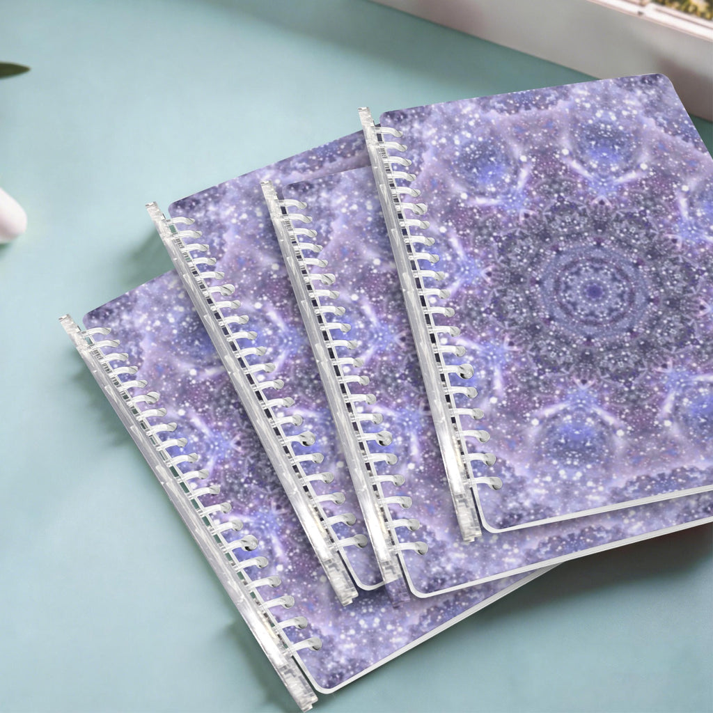 Katerina's Lilac Star Desires Loose-Leaf Notebooks ( Cover Print, 4-Pack ) | Ships from USA