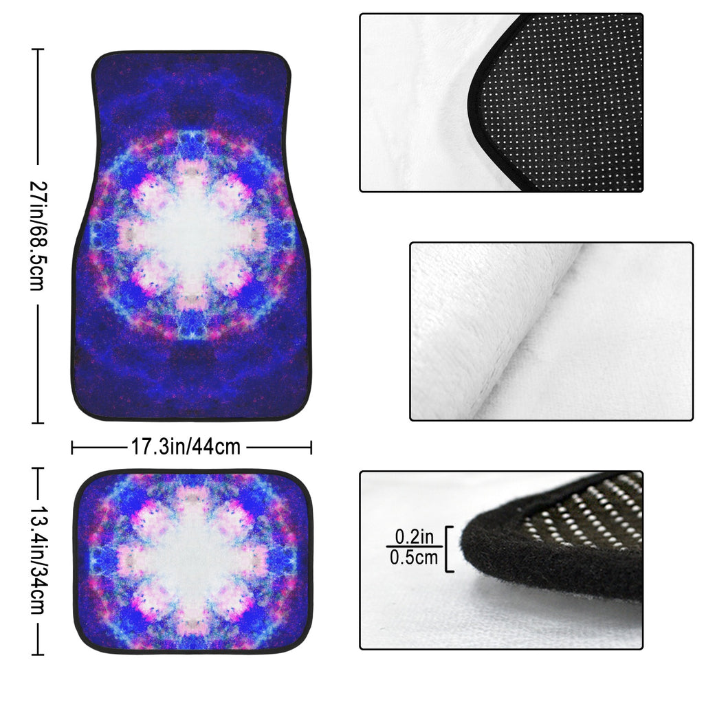 Katerina's Independence Desires 4-Piece Car Floor Mats （Customized Separately）| Ships from USA