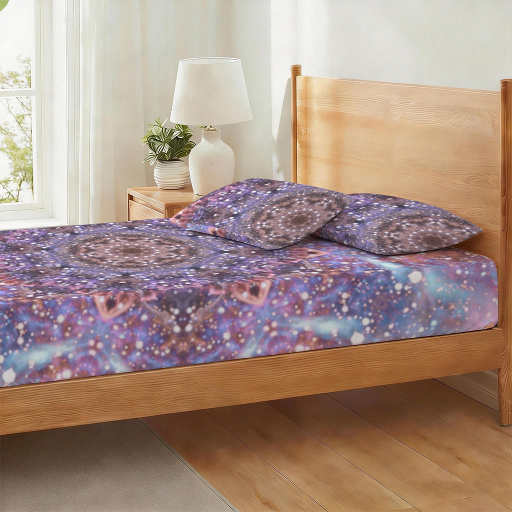 Katerina's Fiesta Desires Twin Bedding Set (Fitted Sheet + Pillowcases) | Ships from USA
