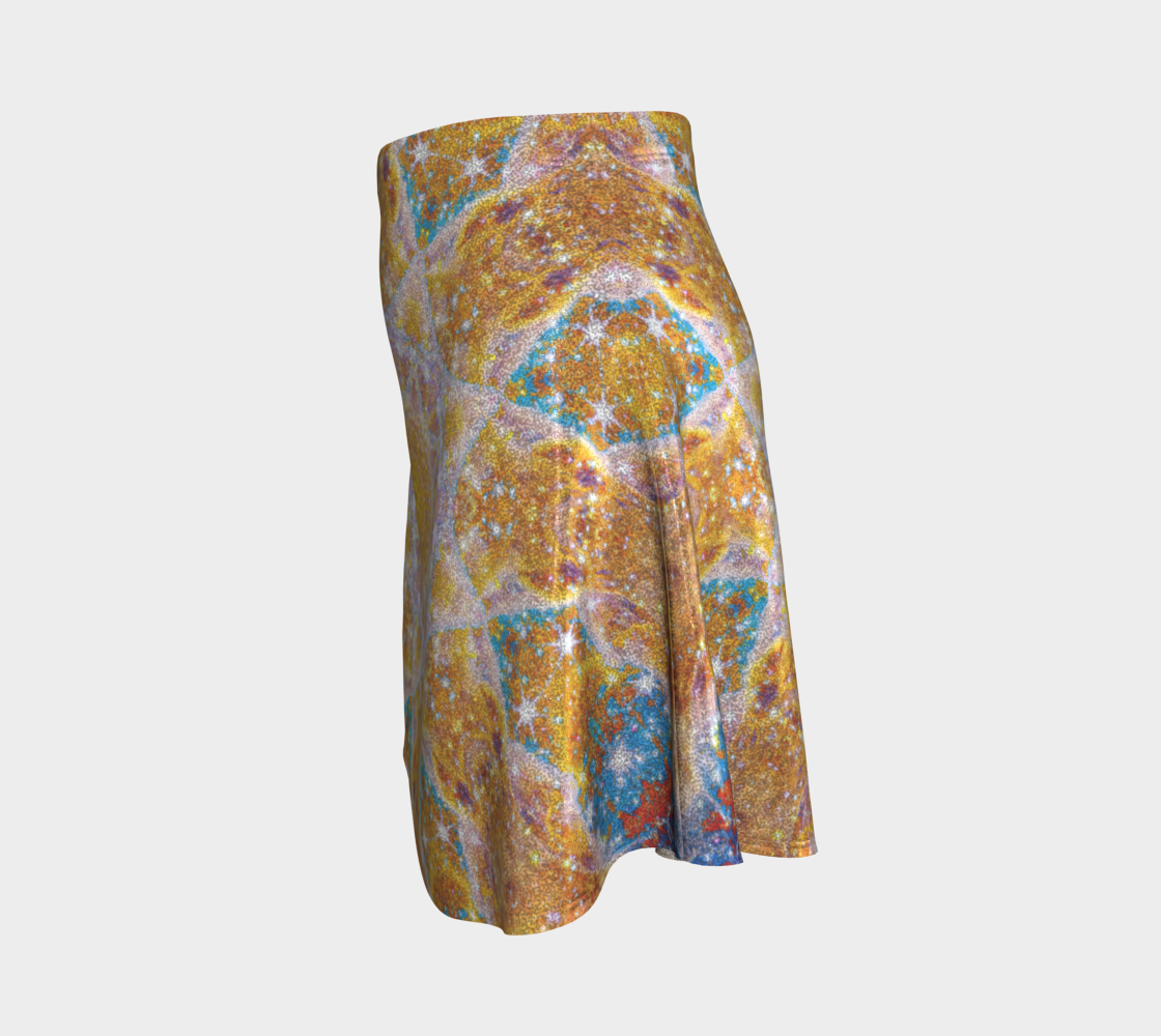 Spirited Marie all the White Horses Desires Flare Skirt