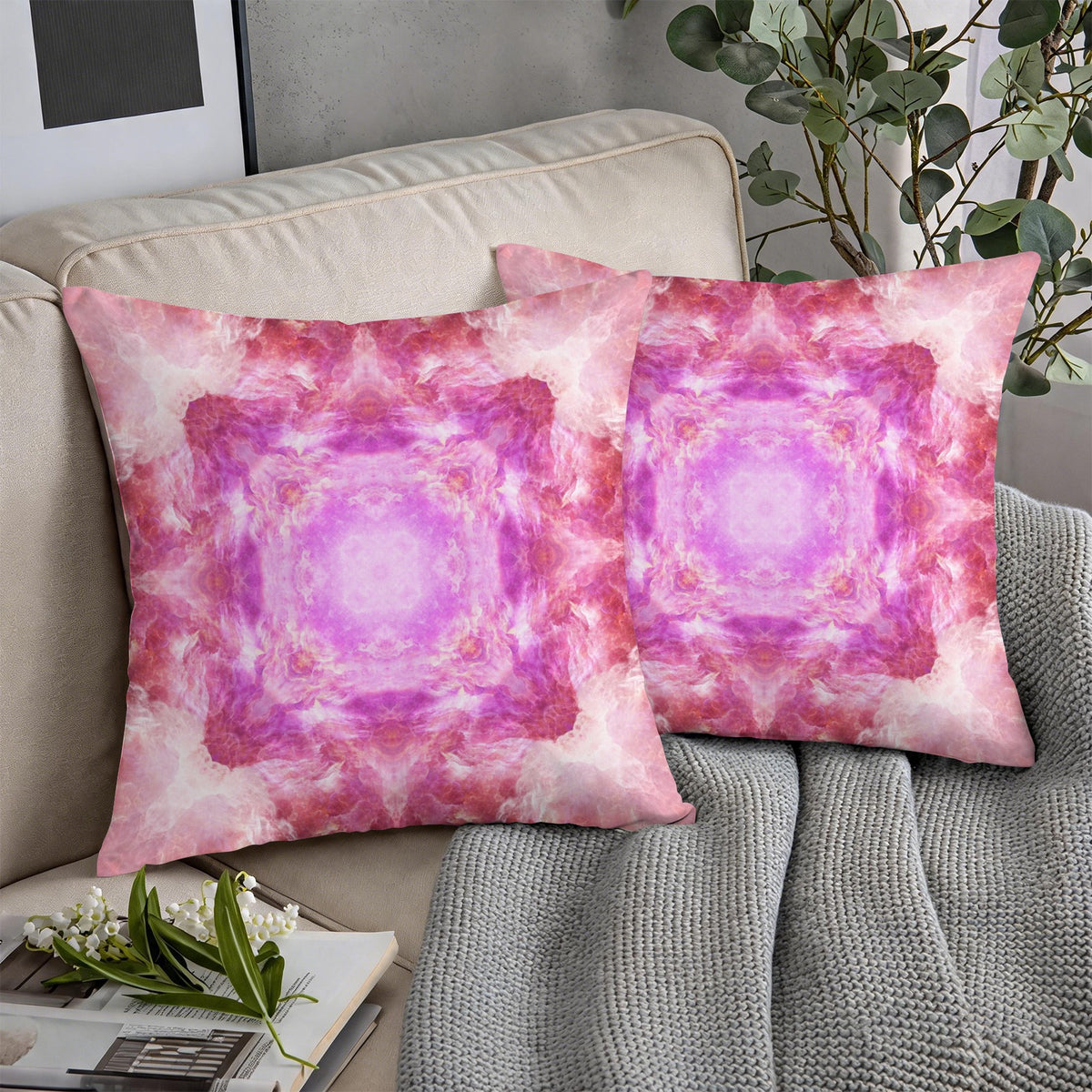 Katerina's Unconditional Desires Custom Pillow Cases 18" x 18" (2-Pack) | Ships from USA