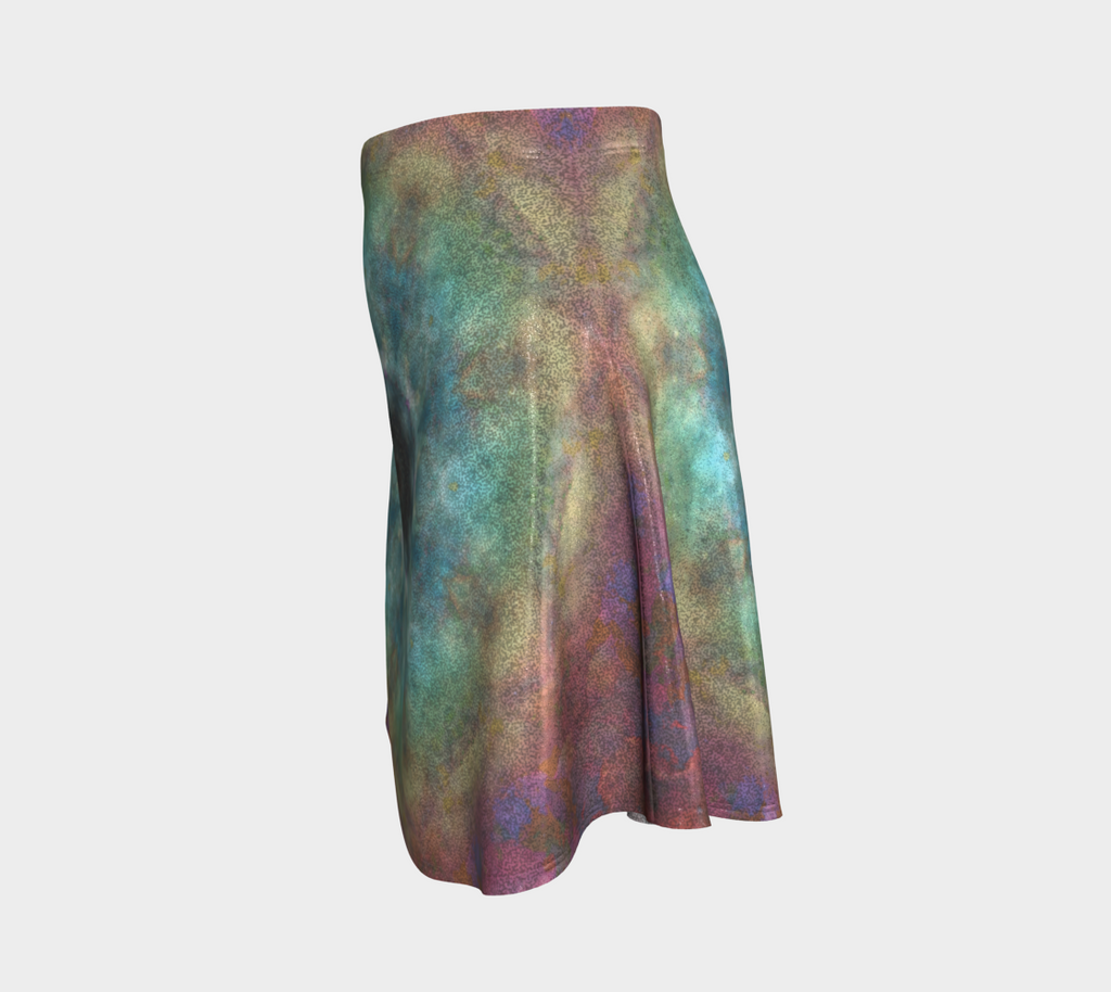Spirited Marie Towards the Sun Desires Flared Skirt