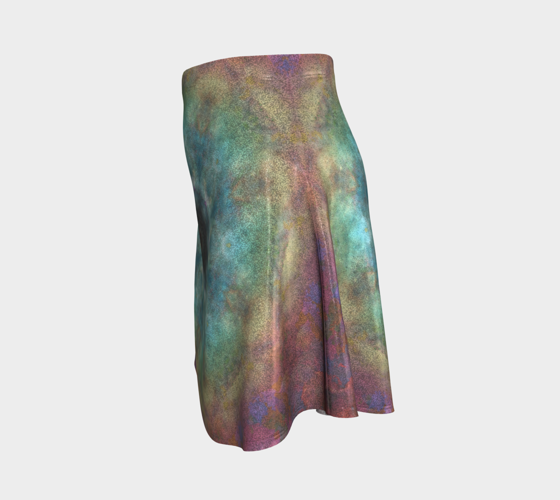 Spirited Marie Towards the Sun Desires Flared Skirt