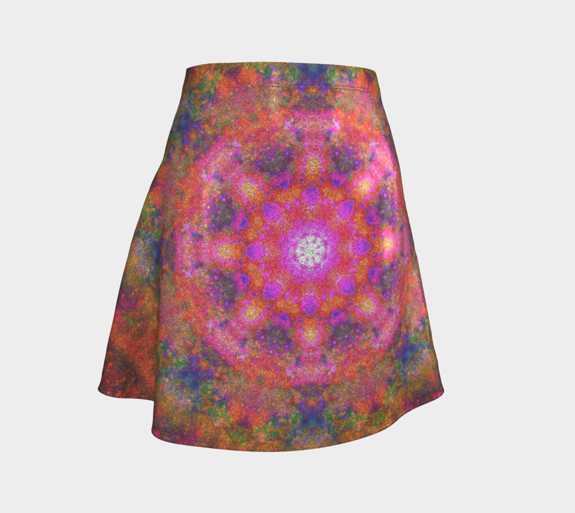 Amen Jin's 1978 Rainbow Desires Flared Skirt