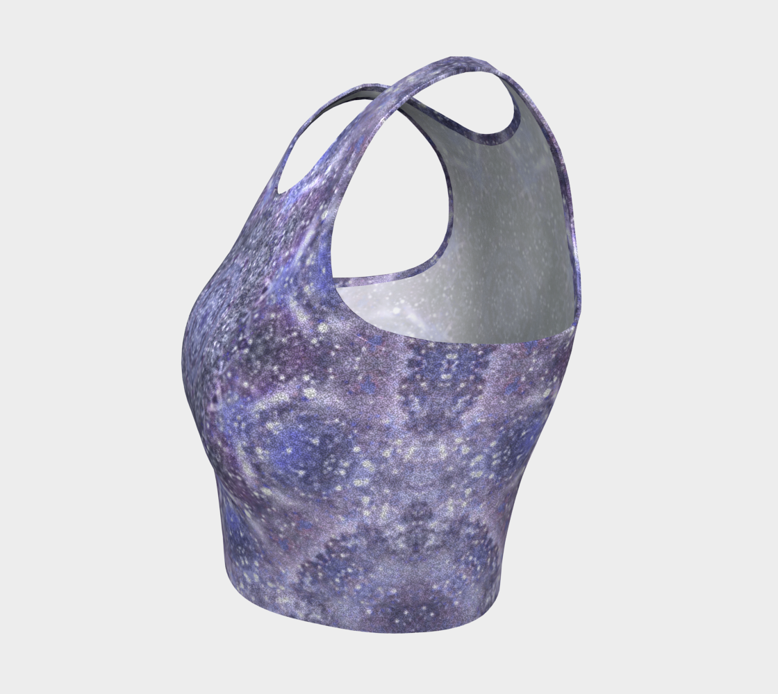 Katerina's Lilac Desires Athletic Crop Top