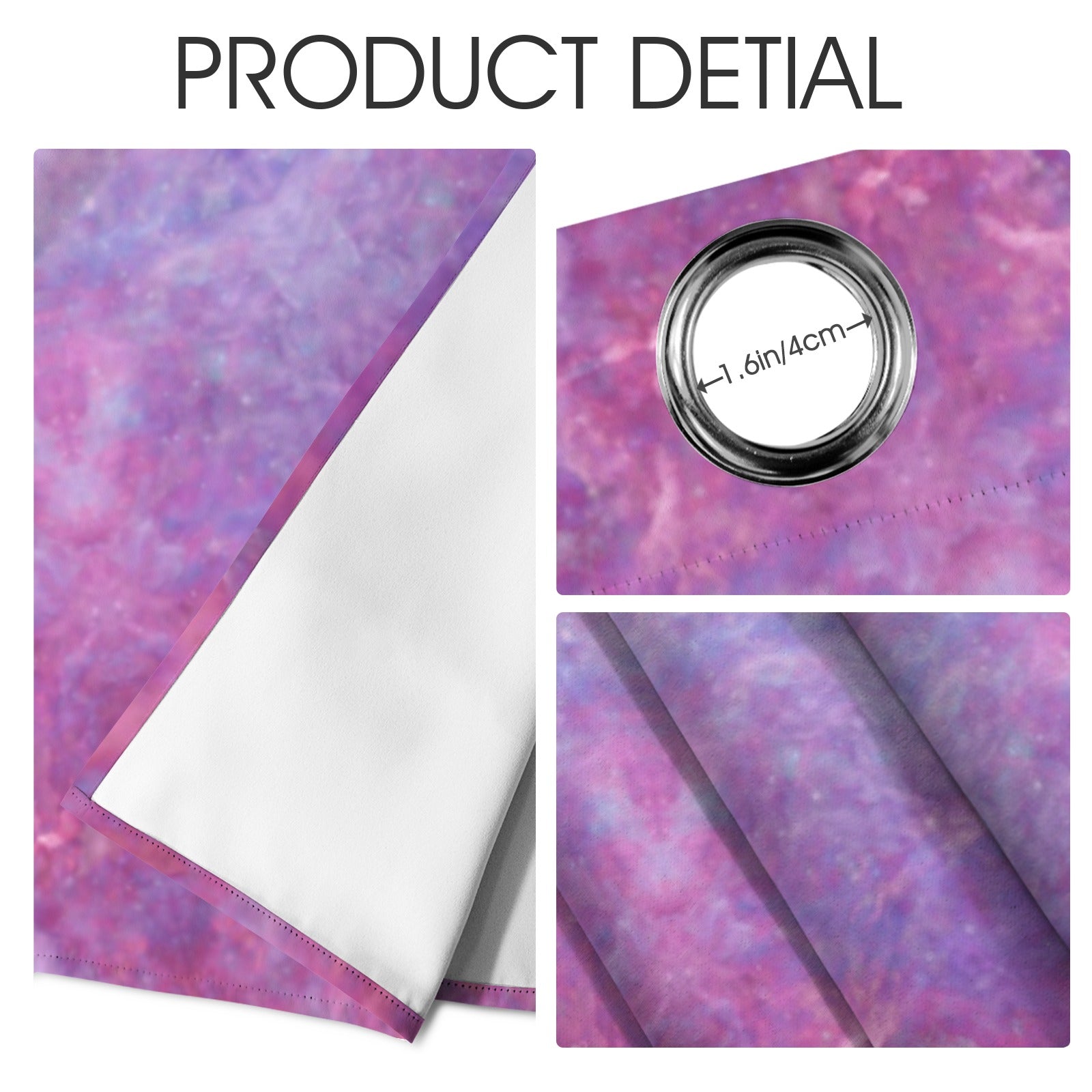 Katerina's Angelus Everlasting Desires Grommet Curtain 42" x 63" ( 1 Piece ) | Ships from USA
