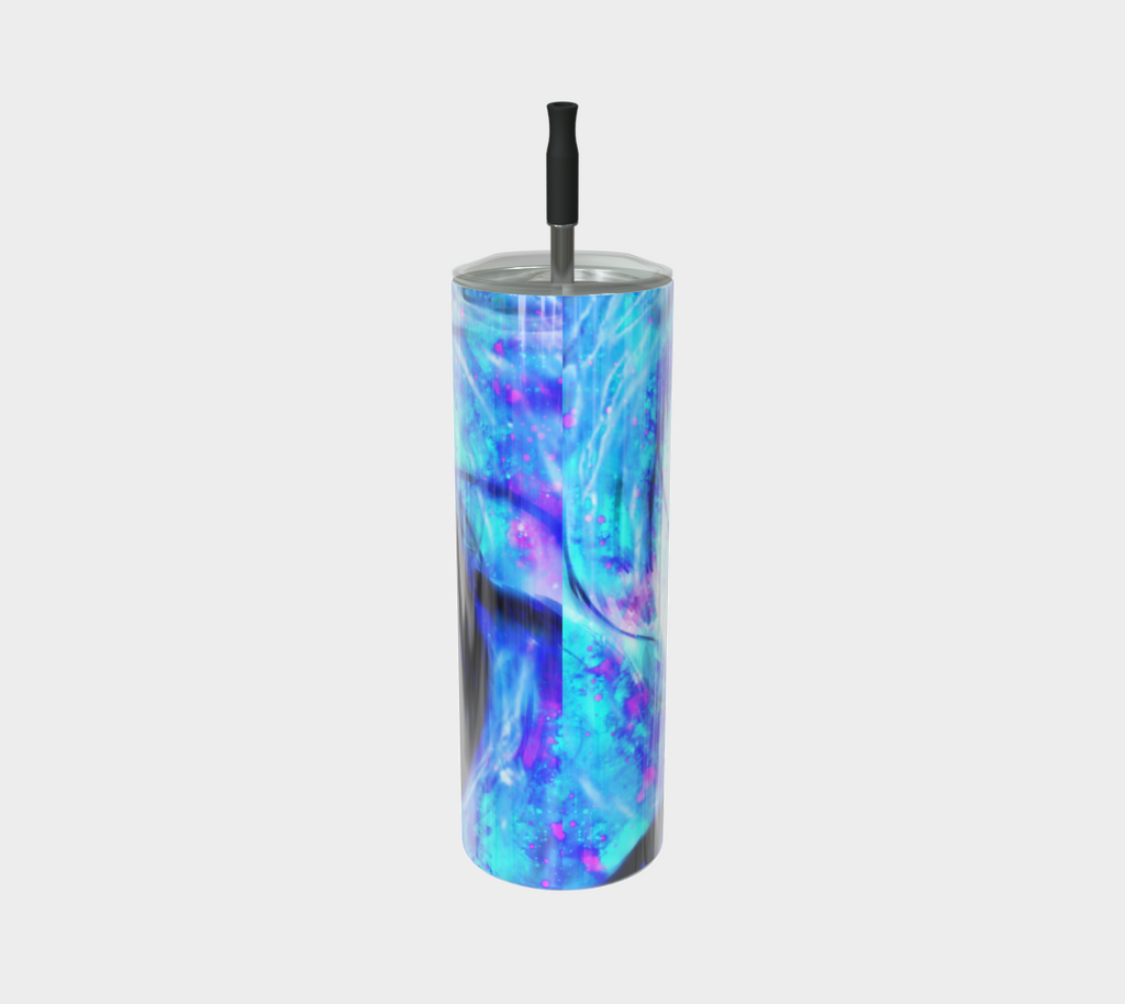Amen Jin's Memories of Yesterday Koi Meditations Stainless Steel Tumbler