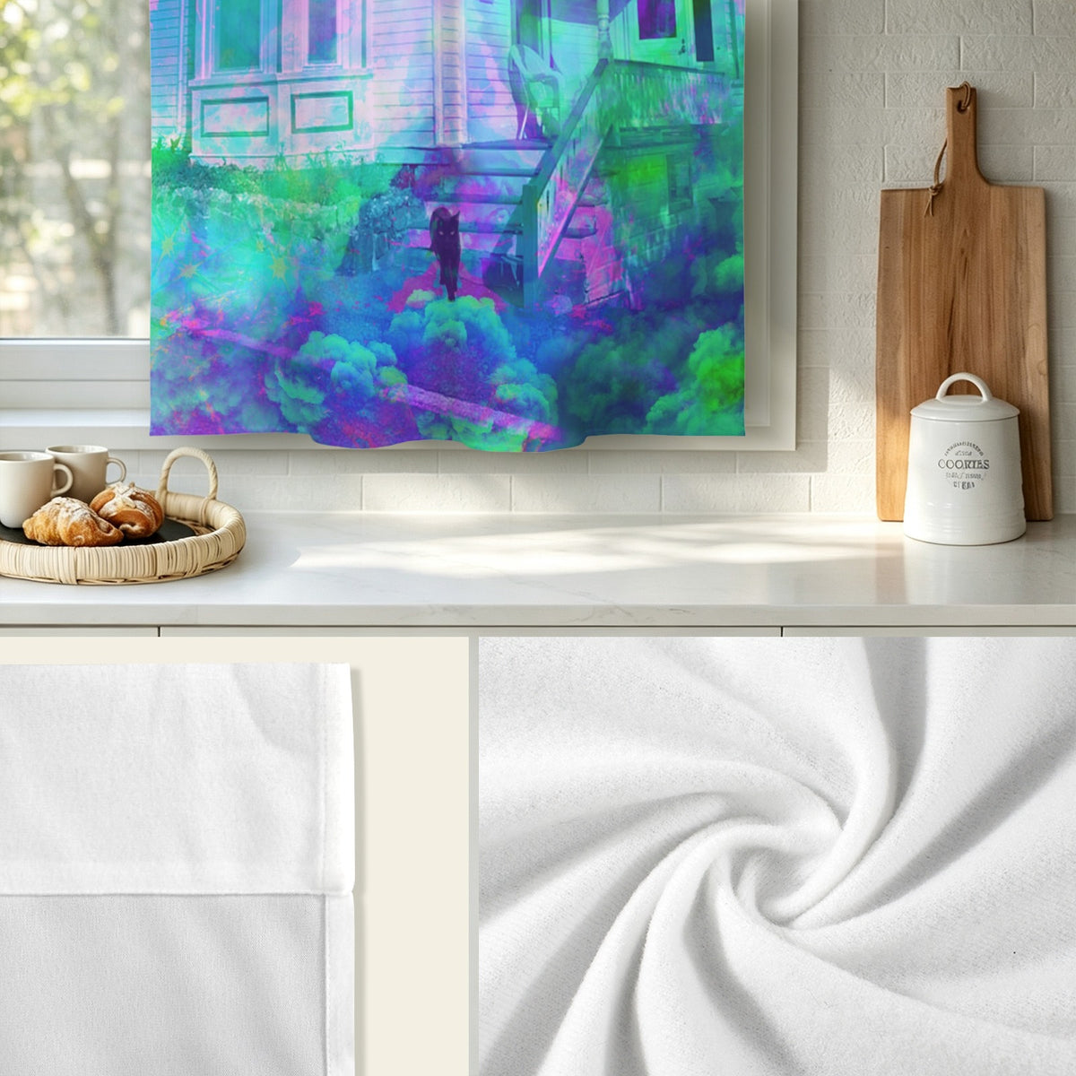 Katerina's Now & Forever  Hocus Pocus Desires Window Curtain 27.6" x 39.4" ( 1 Piece ) | Ships from USA