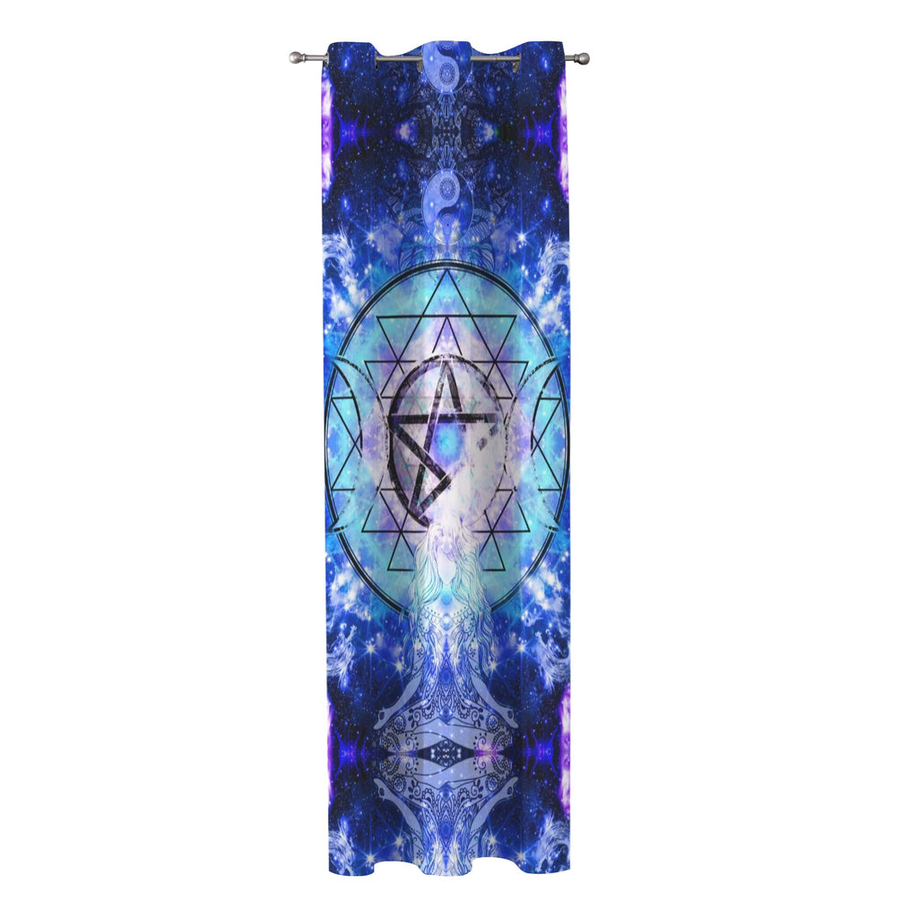 Amen Jin's Katerina's Eros & Psyche Magickal Awakening Meditations Grommet Curtain 42" x 84" ( 1 Piece ) | Ships from USA