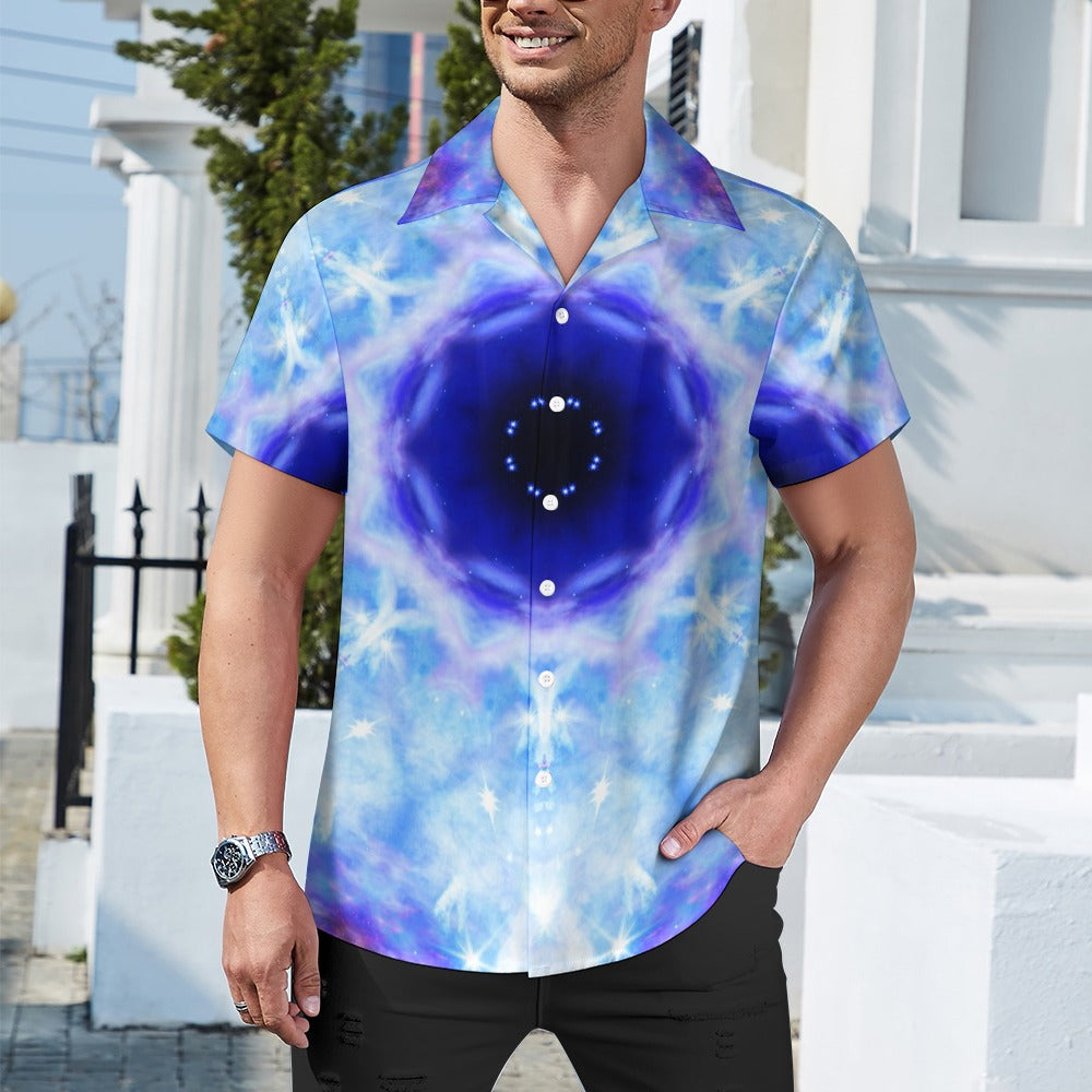 Amen Jin's Kingdom of the Moon Desires Cuban collar shirt