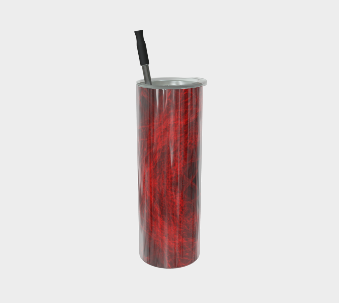 Katerina's China Roses Desires Stainless Steel Tumbler