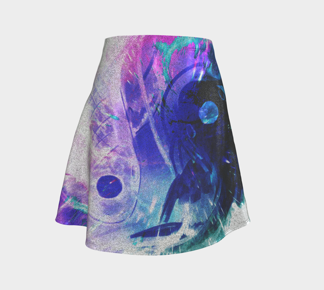 Creation's Desires Koi Dreams Flared Skirt