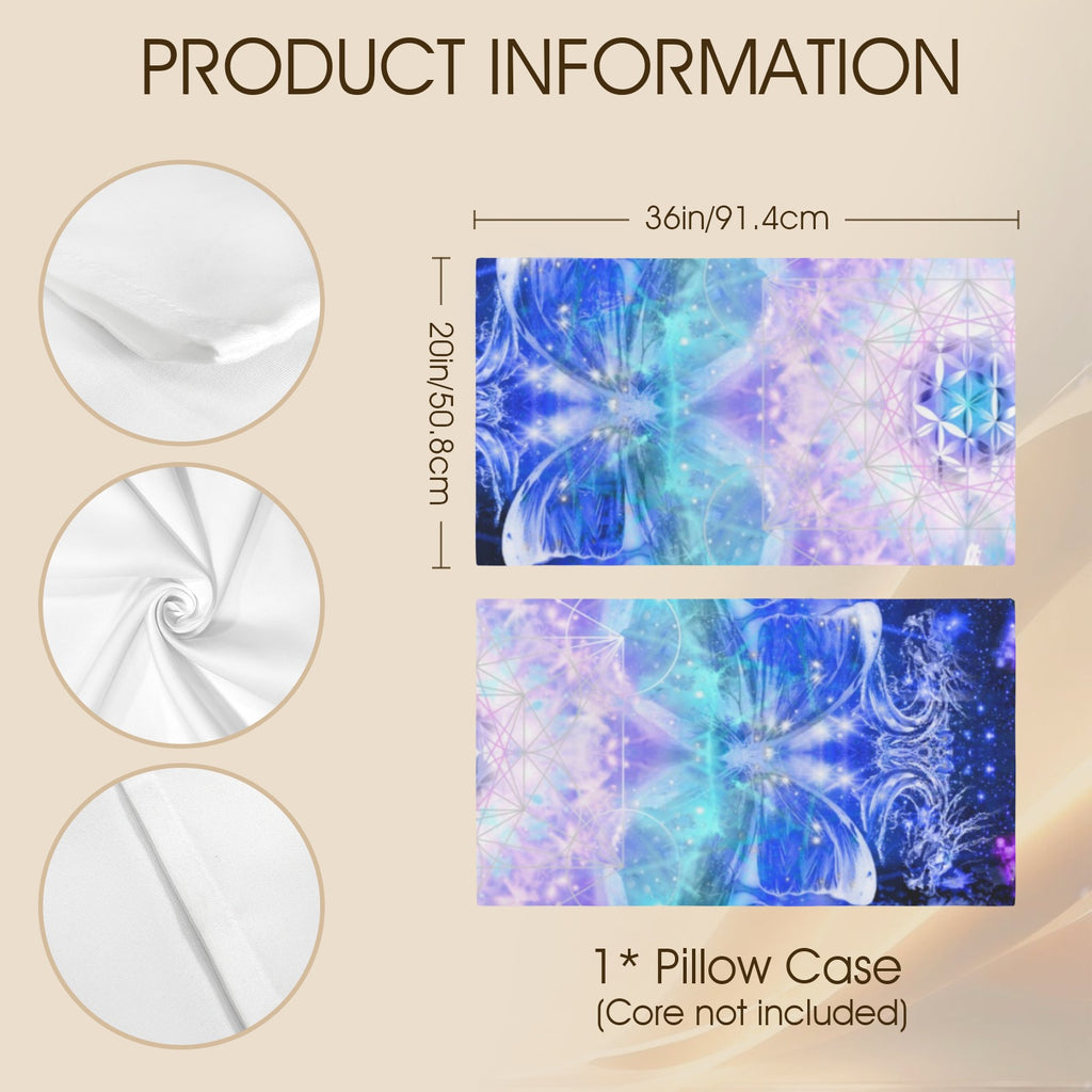Amen Jin's Katerina's Eros & Psyche Metamorphosis Meditations Pillow Case 36" x 20"  | Ships from USA