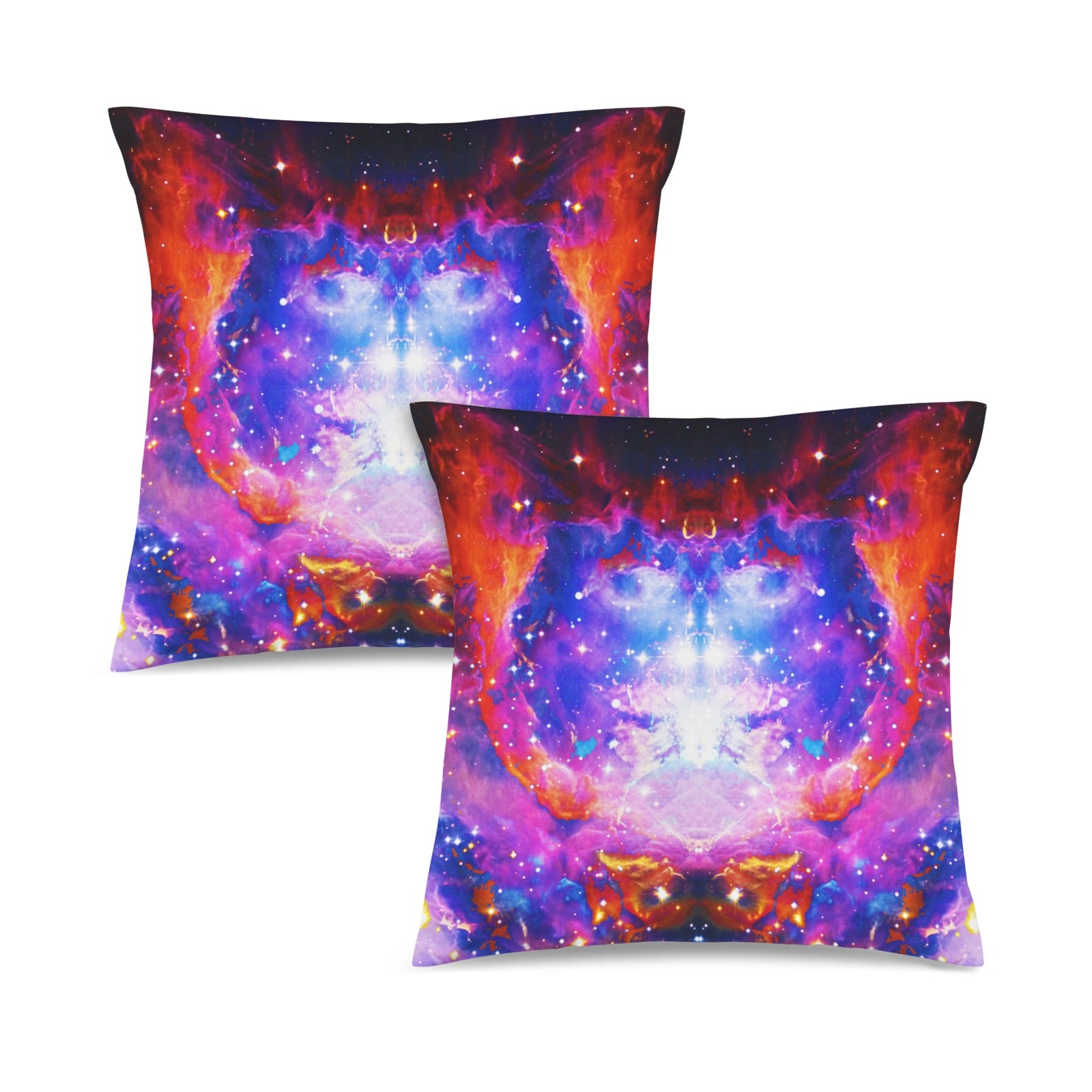 Katerina's Cassandra Desires Custom Pillow Cases 18" x 18" (2-Pack) | Ships from USA