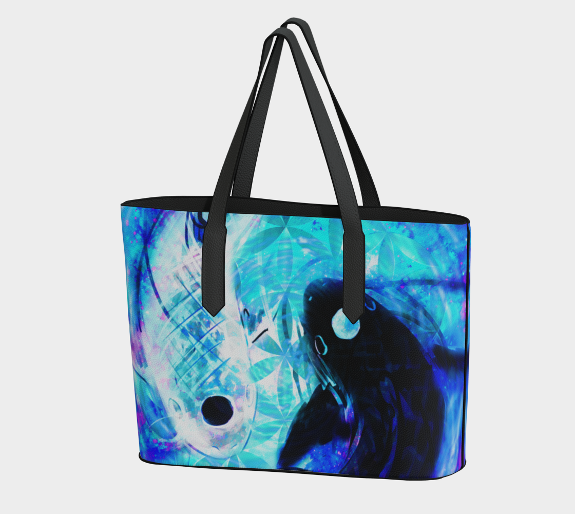 Amen Jin's Memories of Yesterday Koi Meditations Vegan Tote