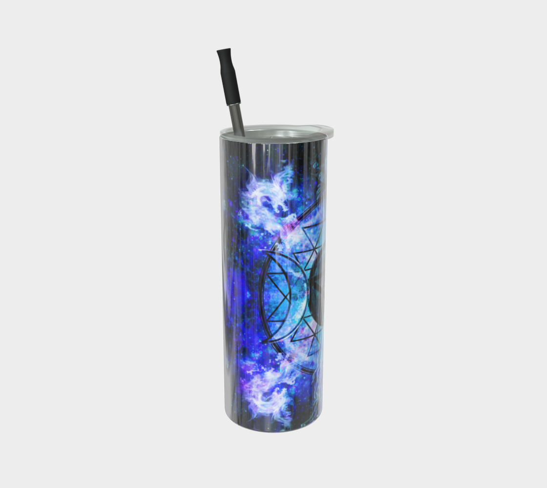 Amen Jin's Memories of Yesterday Magickal Awakening Meditations Stainless Steel Tumbler