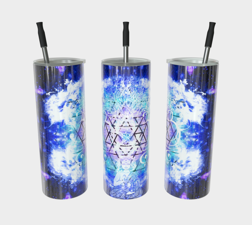Amen Jin's Katerina's Eros & Psyche Buddha Meditations Stainless Steel Tumbler