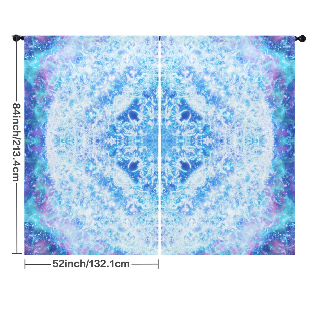 Katerina's Kamar-Taj Desires Floor-To-Ceiling Curtain 52x84inch | Ships from USA