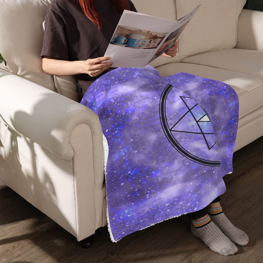 Katerina's Triple Goddess Magickal Desires Sherpa Fleece Blanket 30" x 40" | Ships from USA