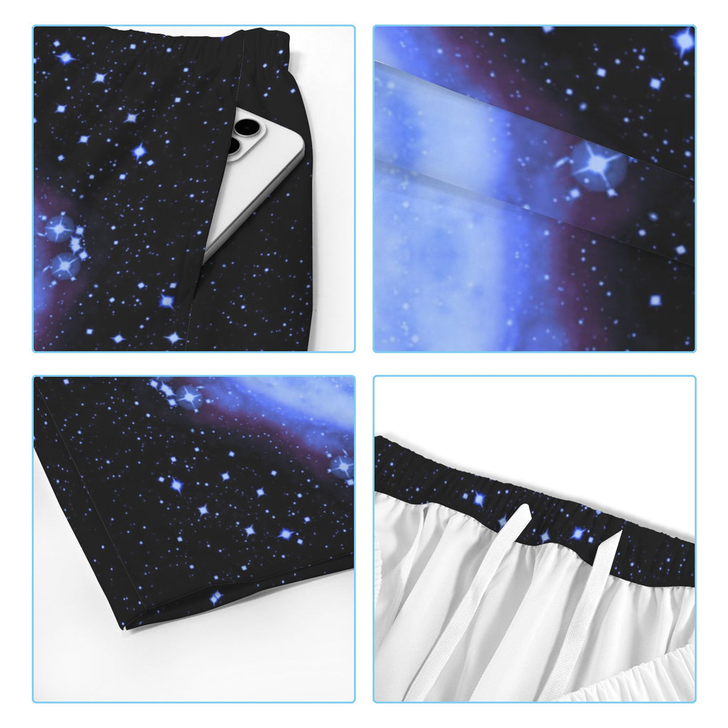 Katerina's Halo Desires Men's All Over Print Beach Shorts (Sets 26) | Ships from USA