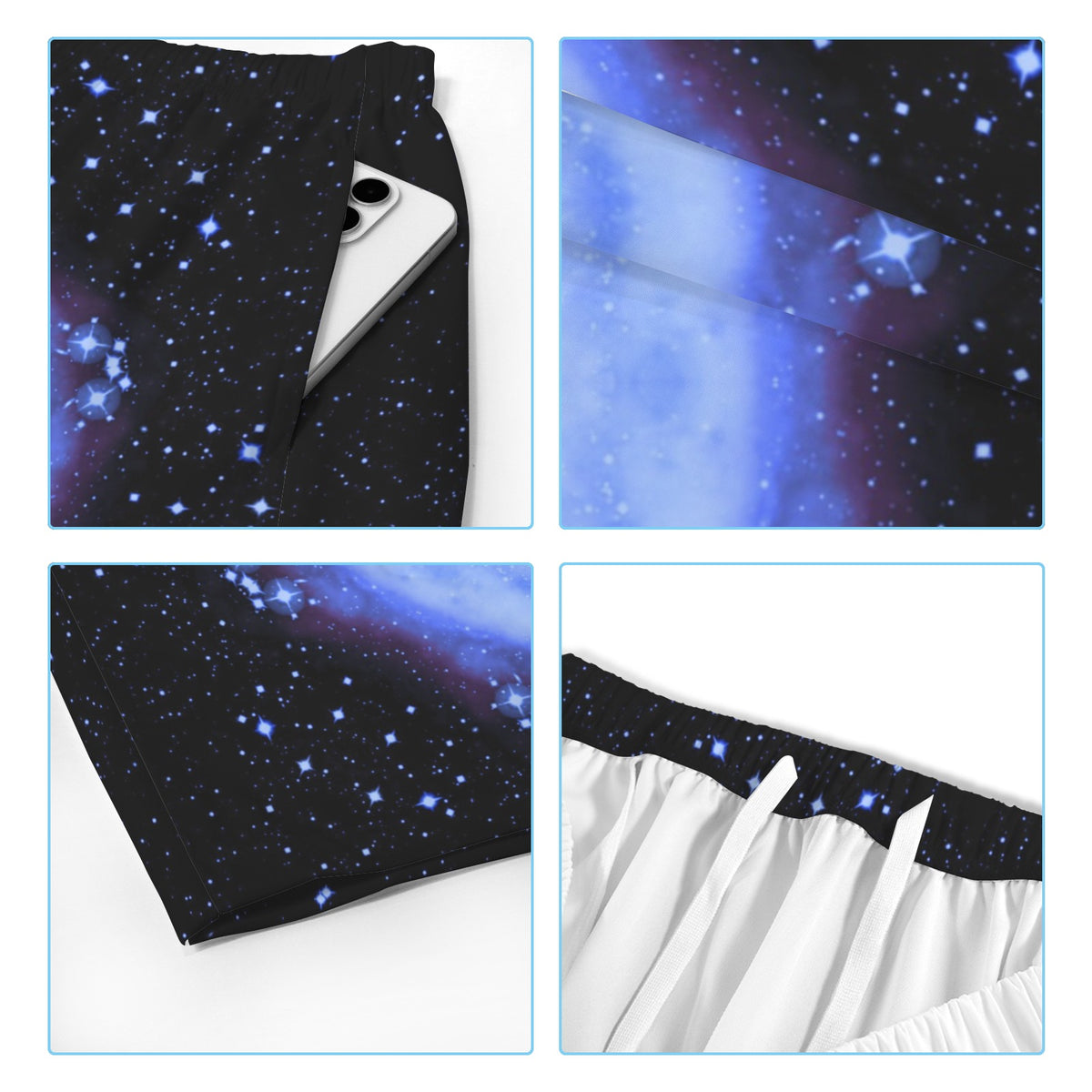 Katerina's Halo Desires Men's All Over Print Beach Shorts (Sets 26) | Ships from USA