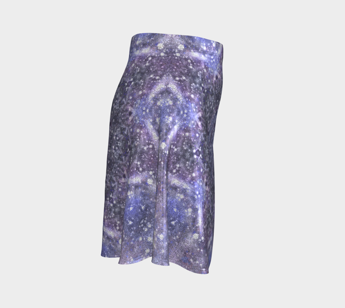Katerina's Lilac Star Desires Flared Skirt