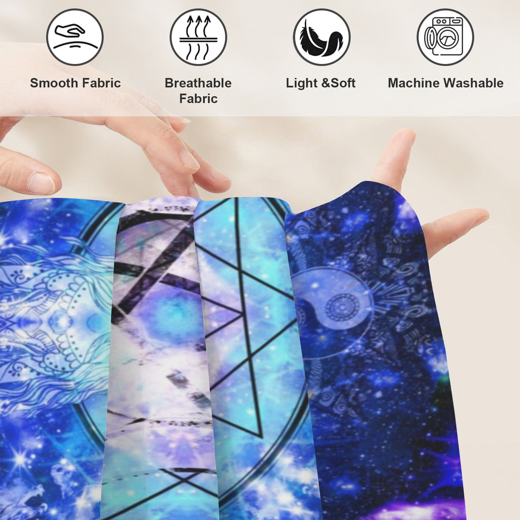 Amen Jin's Katerina's Eros & Psyche Magical Awakening Meditations Twin Bedding Set (Fitted Sheet + Pillowcases) | Ships from USA