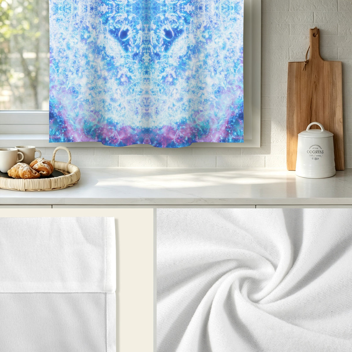 Katerina's Kamar-Taj Desires Window Curtain 52" x 63" ( 1 Piece ) | Ships from USA