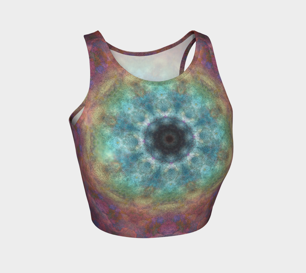 Spirited Marie Towards the Sun Desires Athletic Crop Top