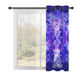 Katerina's Dragon's Eye Desires Buddha Meditations Grommet Curtain 42" x 63" ( 1 Piece ) | Ships from USA