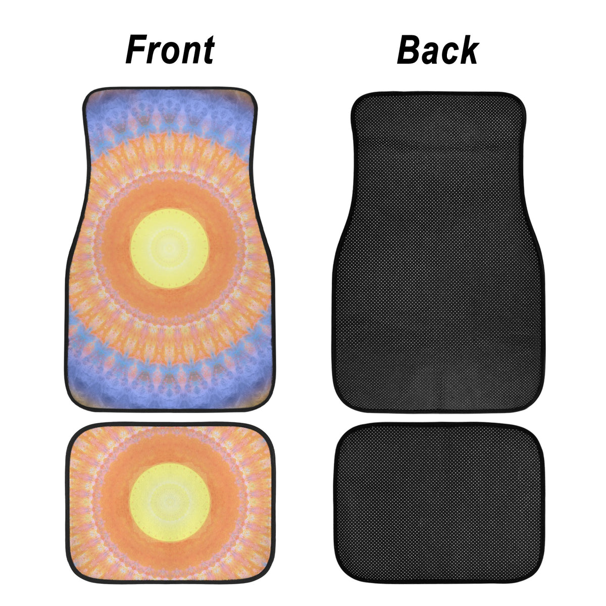 Katerina's Love Will Never Die Desires 4-Piece Car Floor Mats （Customized Separately）| Ships from USA
