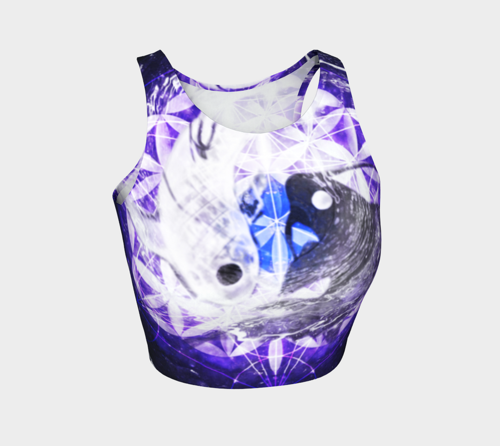 Katerina's We Will Go Home Koi Meditations Crop Top