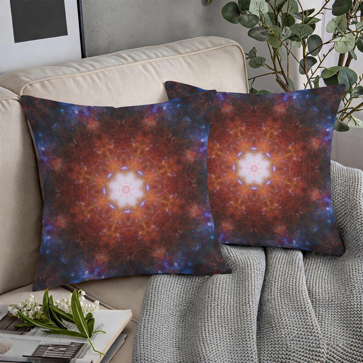 Katerina's Foreverlast Desires Custom Pillow Cases 18" x 18" (2-Pack) | Ships from USA